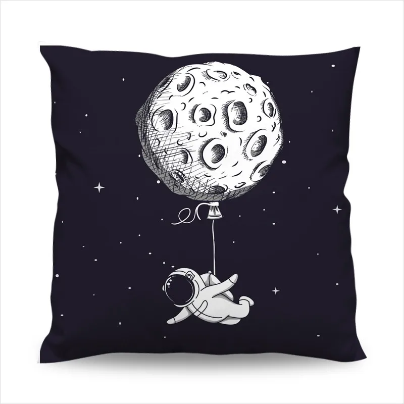 Чехол на подушку кофейный для дома и офиса магазин сиденья пледы наволочка