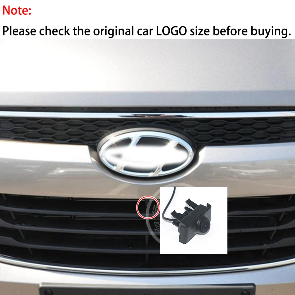 ZJCGO CCD HD Car Front View Parking LOGO Camera Night Vision Waterproof Positive for Hyundai Tucson ix ix35 TL 2015 2016 2017 | Автомобили