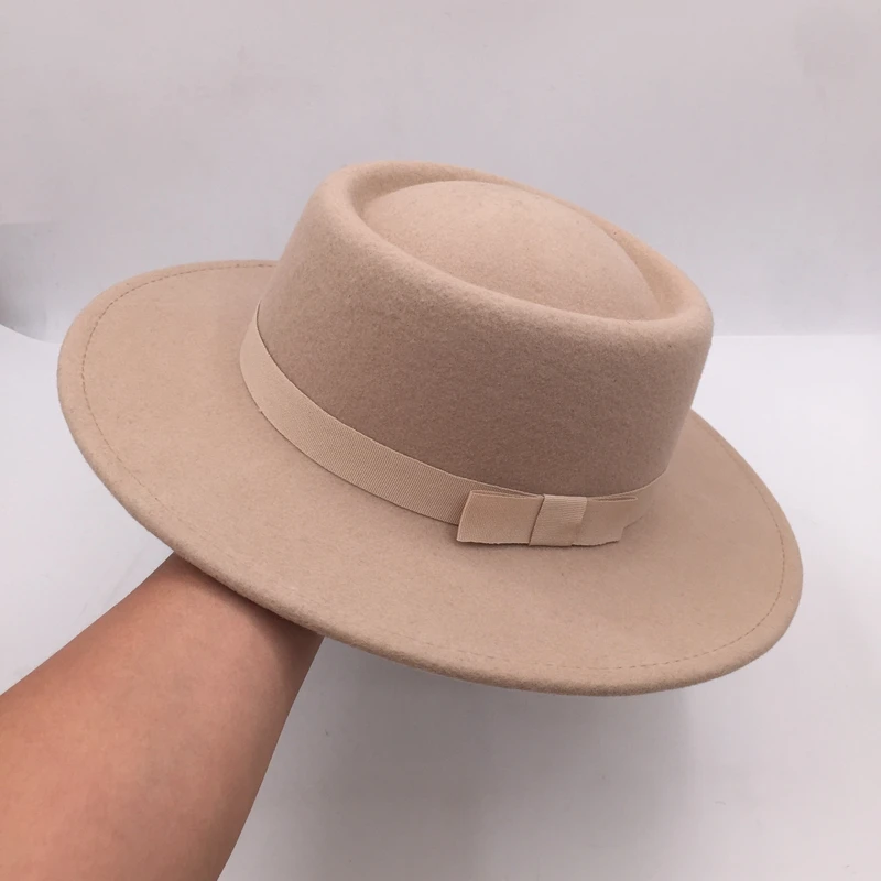 Ретро английская темпераментная и женская в Европе Панама осенне зимняя ткань