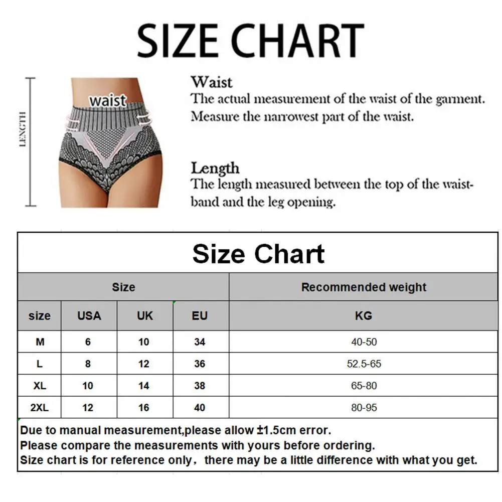 

Women's Underwear Panties Seamless Flower Print High-waist Lace Intimates Body Shaping Underwear