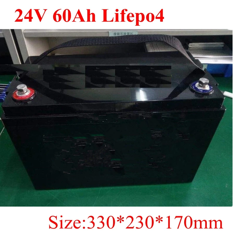 Аккумуляторная батарея Lifepo4 24 в 60 ач 8s BMS для инвертора RV EV солнечная панель