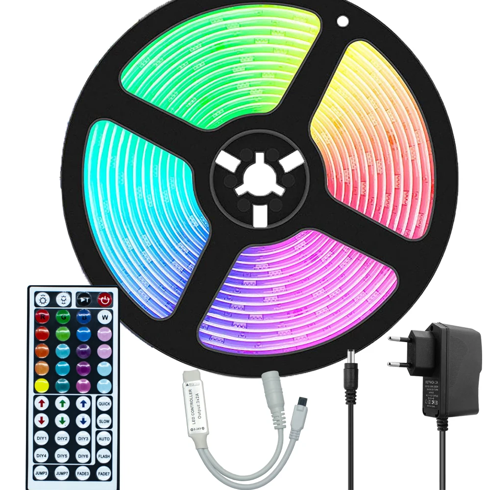 ТВ Фоновые украшения инфракрасный контроллер Светодиодные ленты светильник RGB SMD