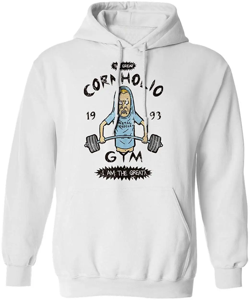 Новая новинка футболка Cornholio Gym мужская толстовка с капюшоном Унисекс Мужская