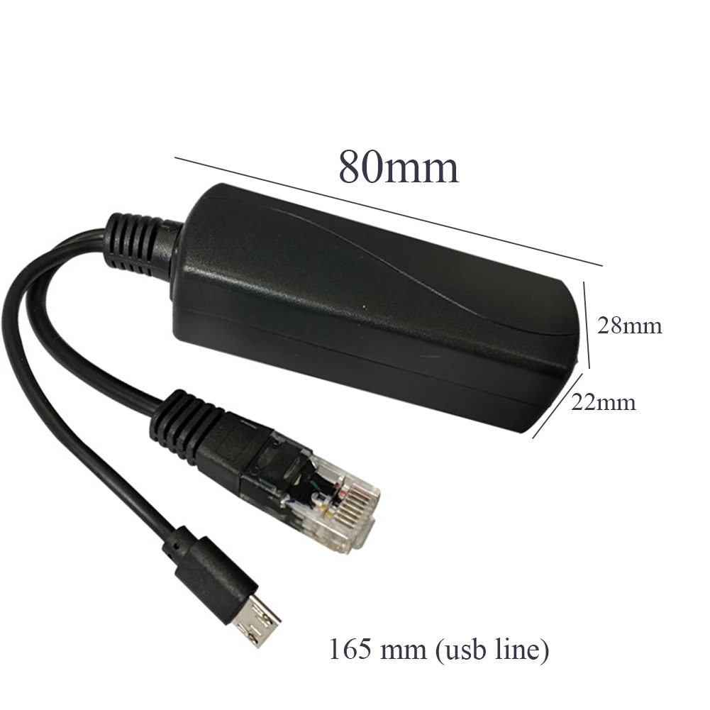 Ip-камера POE сплиттер изолированный модуль прочный микро-usb-штекер сепаратор