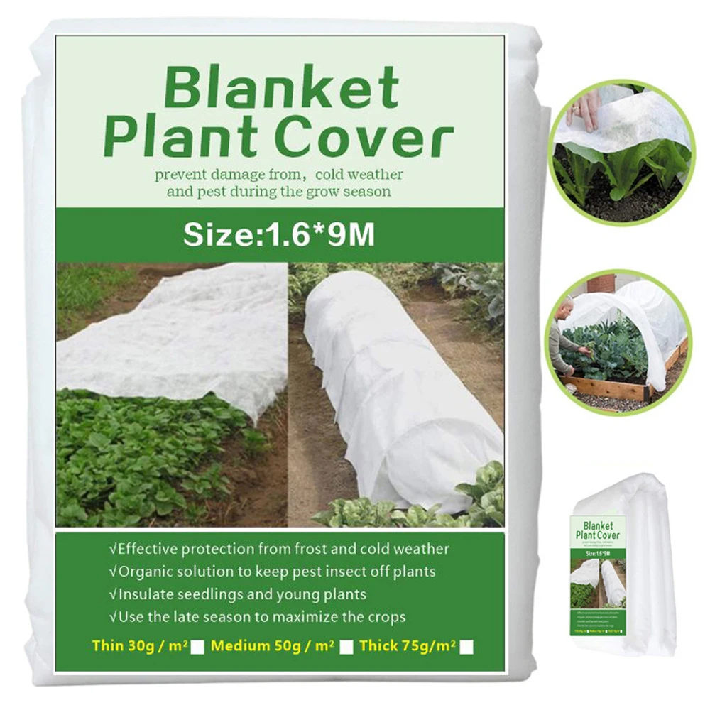 

Plant Cover Non-woven Fabric Antifreeze Seedling Garden Protector For Winter Freeze-proof Cold-proof And Heat Preservation