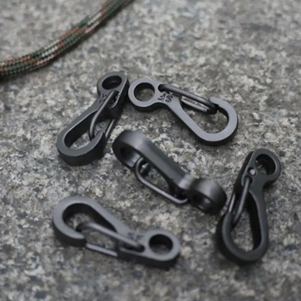 5 шт./лот мини Карабин Кемпинг EDC Выживание Альпинизм SF пружинный рюкзак застежки