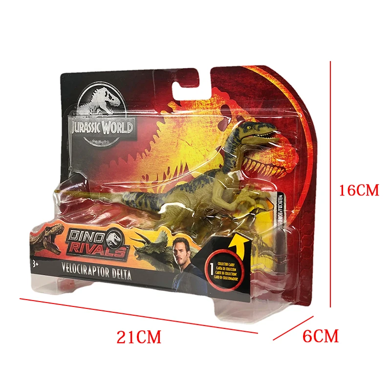 16-20 см оригинальные игрушки Мир Юрского периода атака пакет Velociraptor Трицератопс Дракон ПВХ фигурка модель куклы игрушки для детей