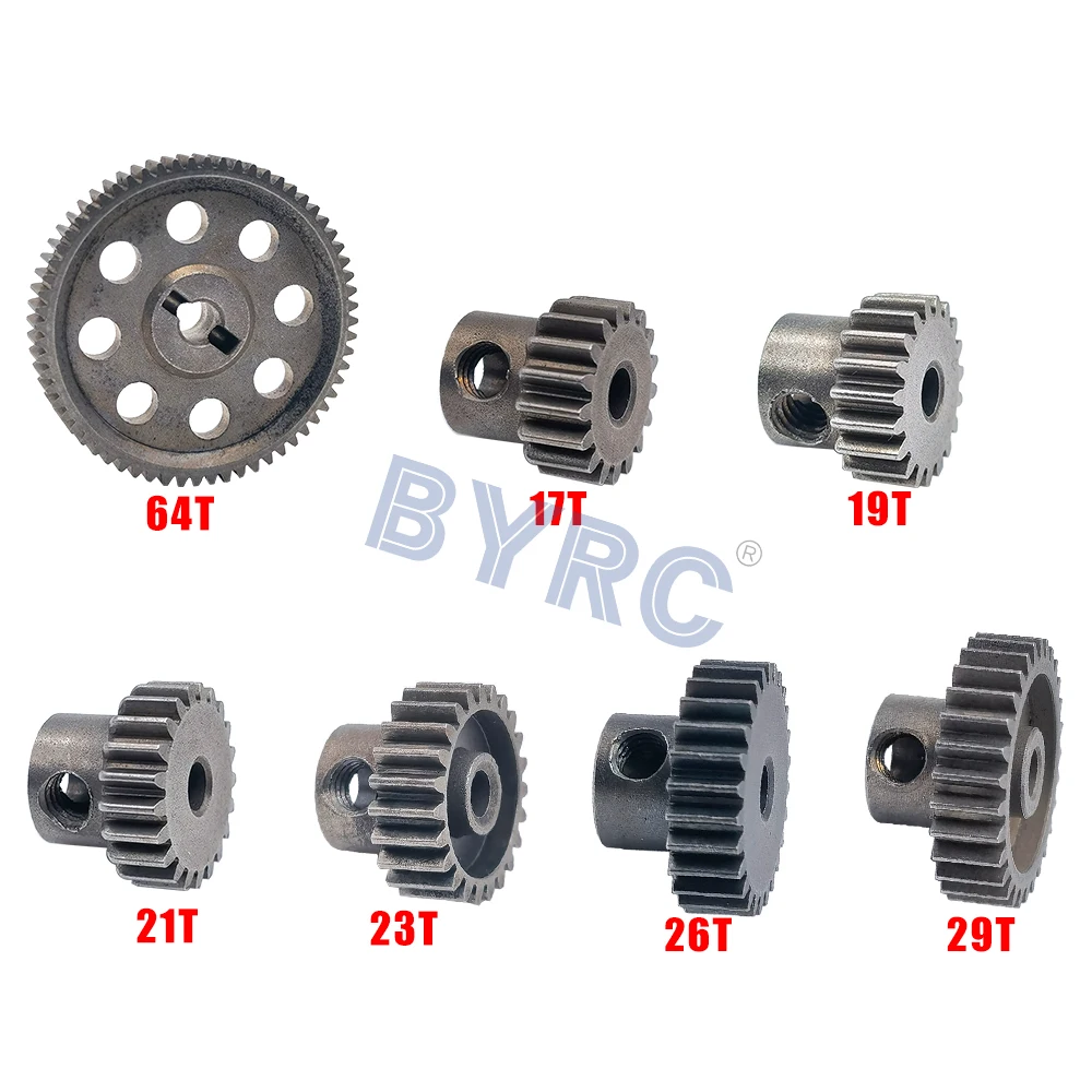 Шины двигателя HSP Φ 0 6 M 17T 19T 21T 23T 26T 29T 64T для 1/10 RC 94107 94111 94123 94170 | Игрушки и хобби