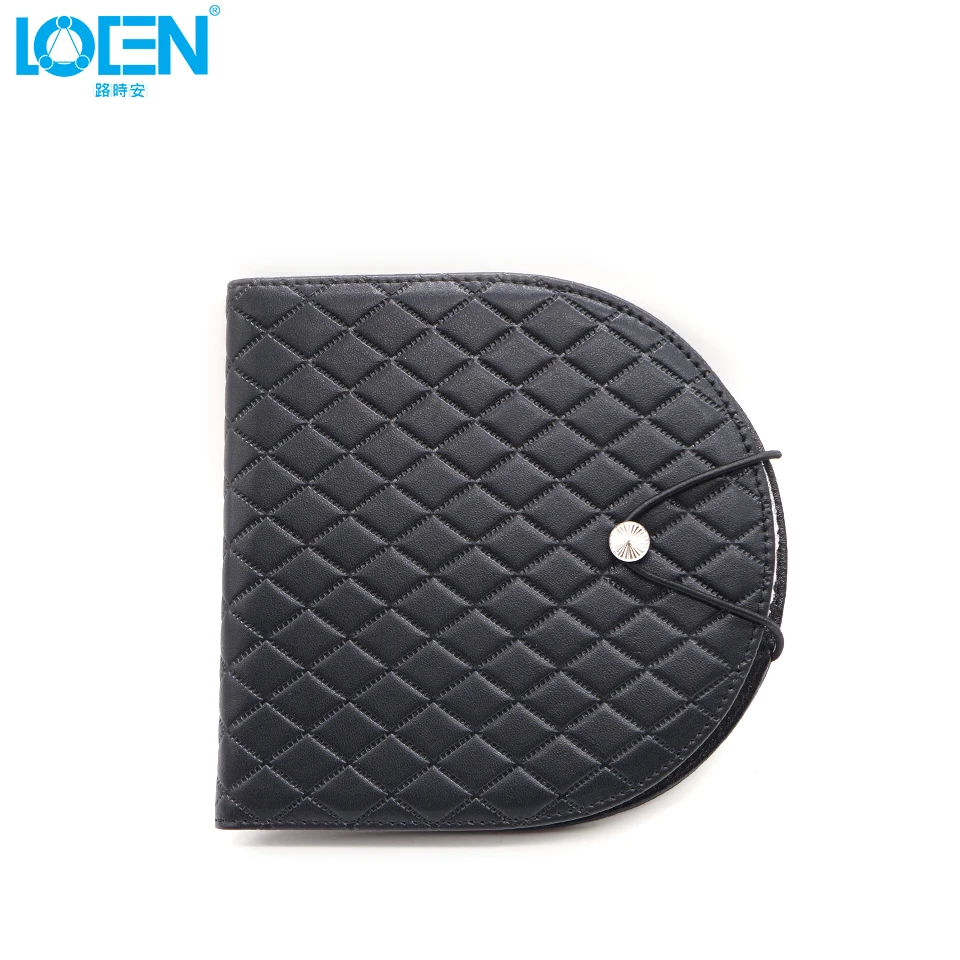 2021 Newest 20 Disc CD Holder DVD Case Storage Wallet VCD Organizer PU Leather Bag leather cd wallet dvd organizer holder | Автомобили и