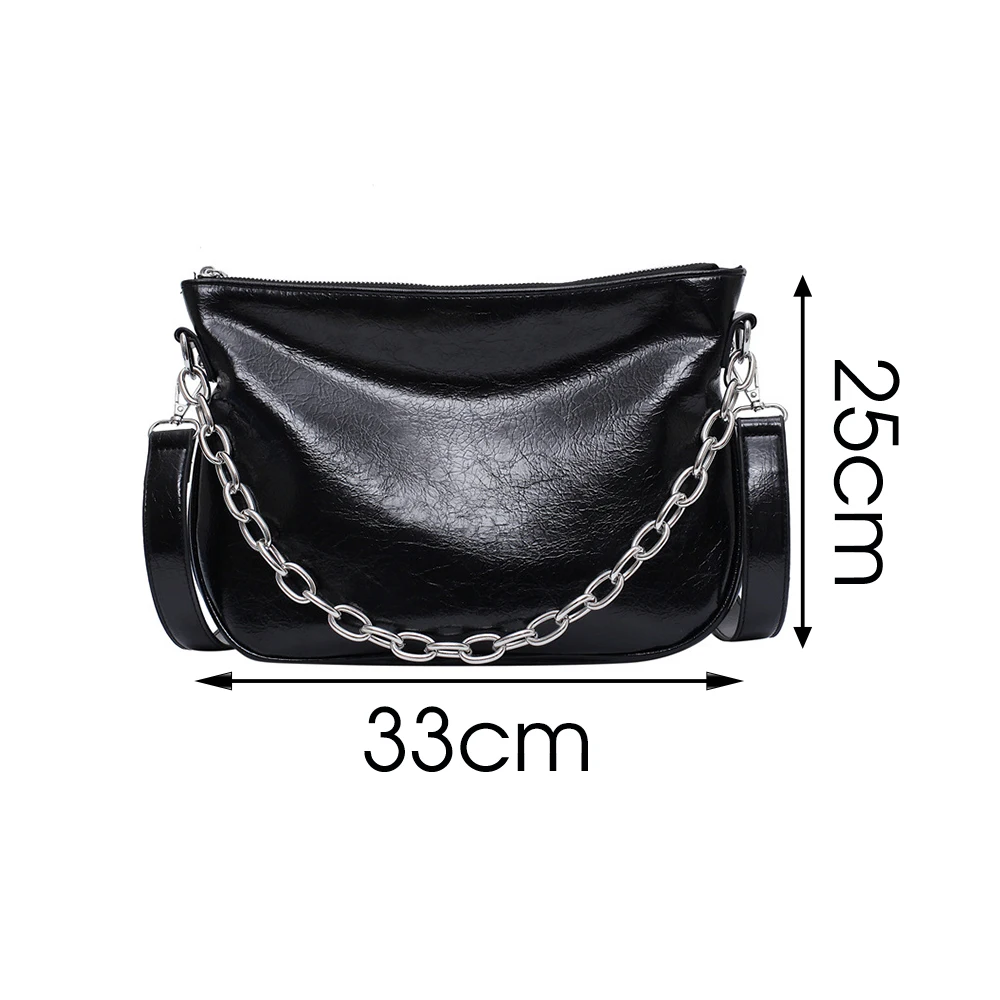 

MINI PU Leather Crossbody Bags For Women 2020 Chain Solid Color Shoulder Messenger Bag Female Simple Handbags and Purses