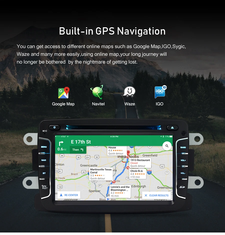Android 9,0 автомобильный Радио dvd-плеер для Renault Duster Sandero Dacia LADA Xray 2 Logan Авто Стерео навигация мультимедиа головное устройство
