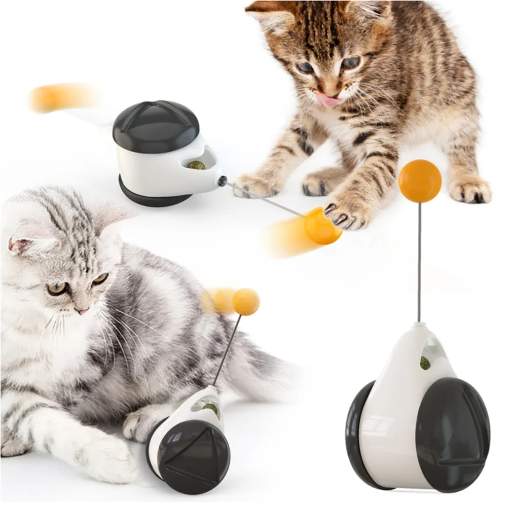 

Interactive Tumbler Indoor Sports Cat Toy Irregular Rotation Funny Cat Kitten Interactive Training Toy Cat Supplies