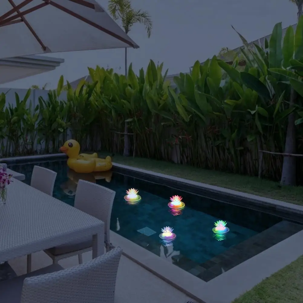 1 шт. уличный Солнечный плавающий светильник для пруда плавающая лампа бассейна