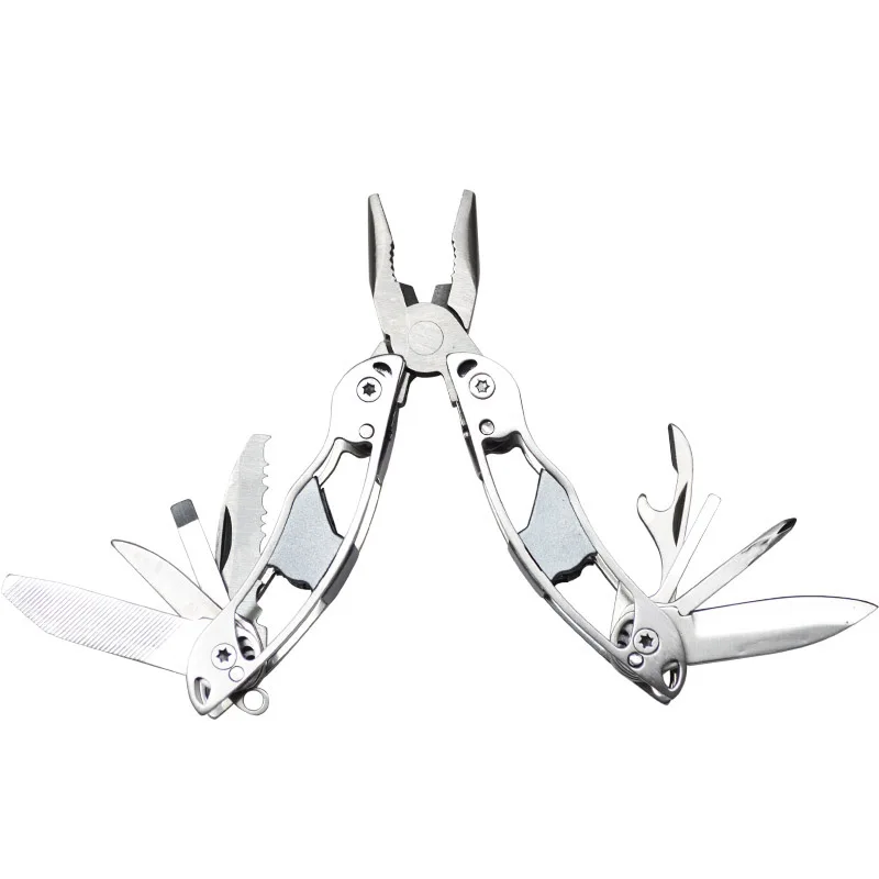 Plier Tool Multifunctional 10 in1 Hand Tools Mini Pliers Portable Folding Knife Screwdriver Survival Camping equipment | Спорт и