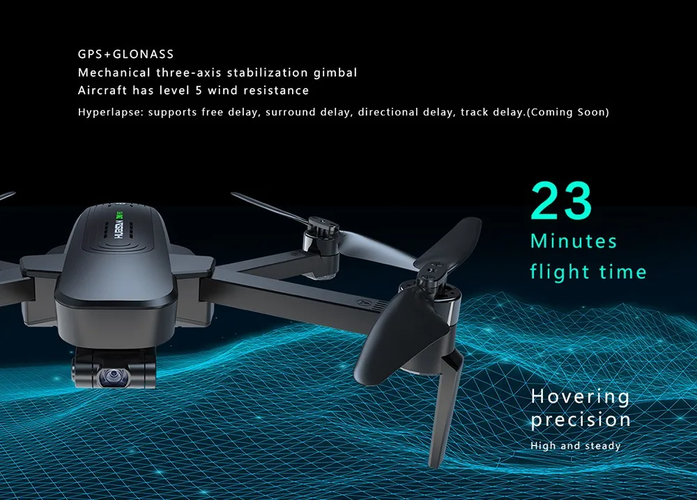 Hubsan Zino Pro Дрон Квадрокоптер с дистанционным управлением gps 5G Wi-Fi 4 км с видом от первого лица в формате 4K UHD, Камера 3-осевой карданный бесщеточный мотор складной Дрон RC вертолета