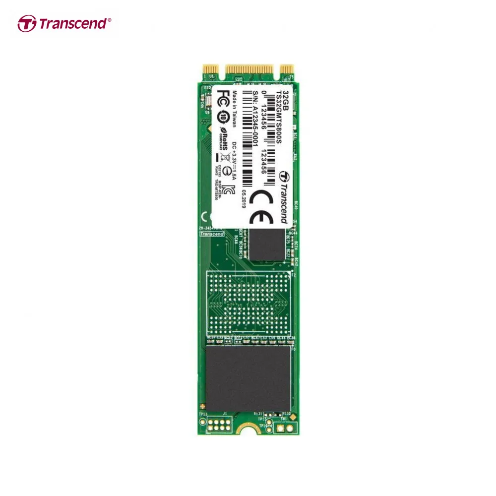 Твердотельный накопитель Transcend MTS800S M.2 (80 мм) SATA III MLC 32 Гб |