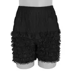 Женские многоярусные трусики с оборками, танцевальные шаровары, трусики-боксеры с разрезом, прозрачные кружевные Защитные шорты, боксеры, нижнее белье, трусики