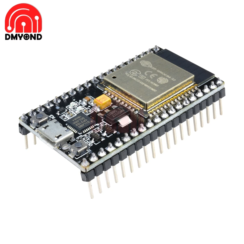 

Макетная плата ESP-32, ESP32, беспроводная Wi-Fi, Bluetooth, антенна 2,4 ГГц, CP2102, двухъядерный модуль Micro USB, ESP-32S аналогичный, ESP8266