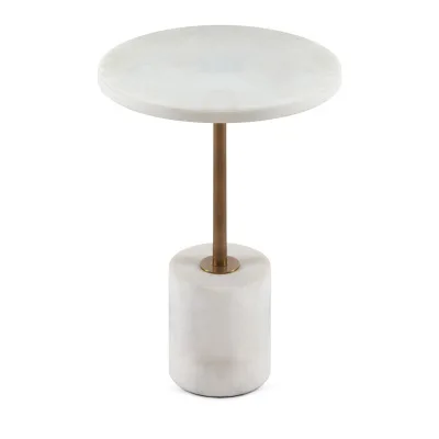 

Модный простой стиль, Круглый Кофейный столик из акрила ПММА, элегантный небольшой нежный боковой столик для гостиной и спальни