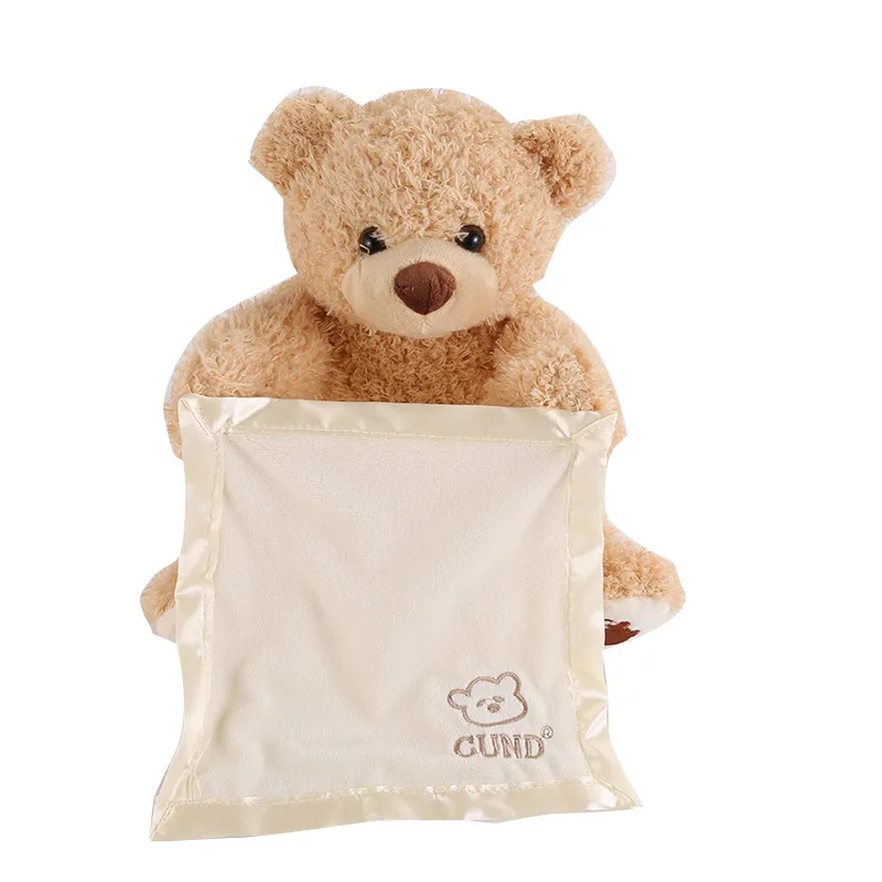 Новый стиль Горячая продажа Американский Peekaboo медведь говорящий будет двигаться