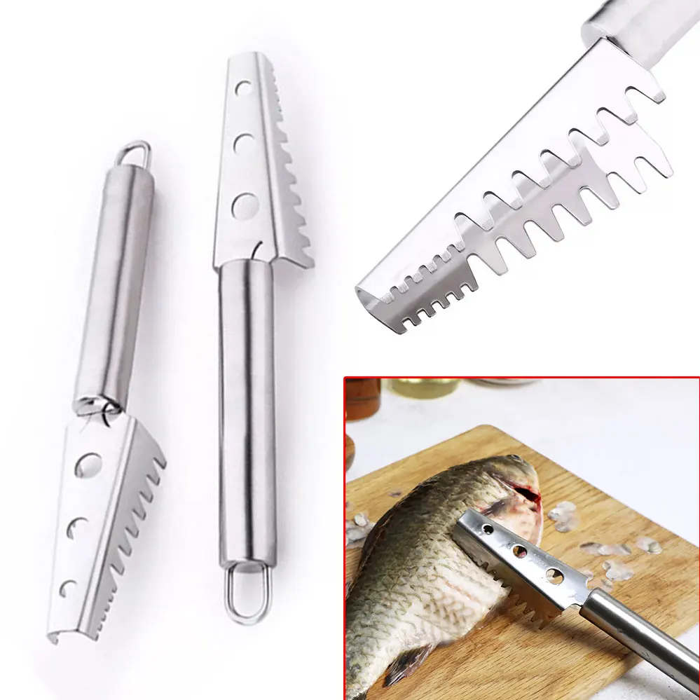 Кухонные инструменты для очистки рыбьей кожи нержавеющая сталь скребок рыбы