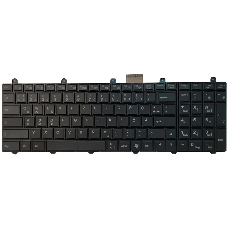 Новая немецкая клавиатура для ноутбука Clevo P150EM P170EM P370EM P570WM с подсветкой|laptop