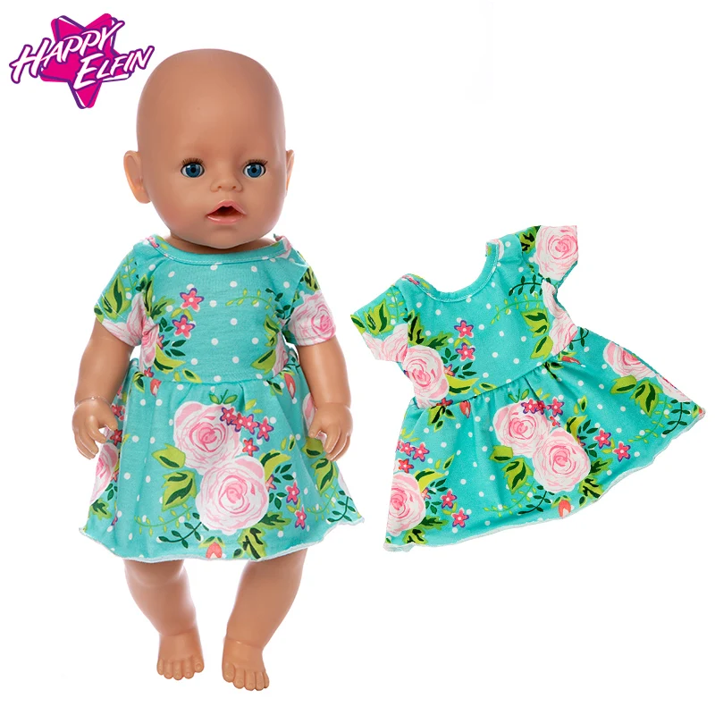 12 Модное платье для 17 дюймов Reborn Baby Doll 43 см для ухода за ребенком для мам Одежда - Цвет: 12