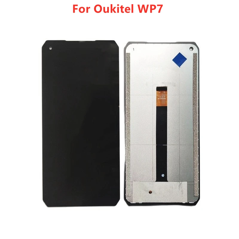 Оригинальный ЖК-дисплей с рамкой и встроенное стекло для смартфона OUKITEL WP7 6,53 дюймов