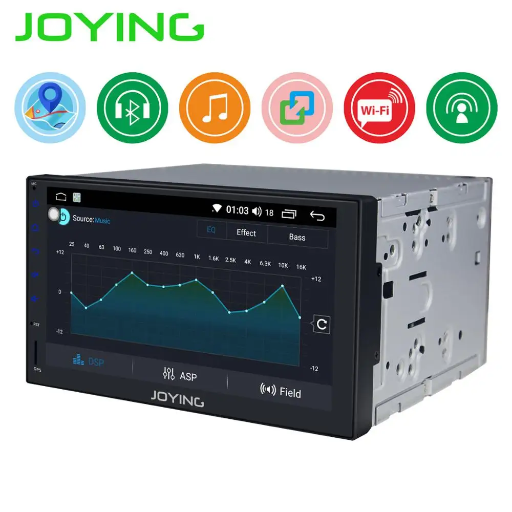 Автомагнитола Joying 2Din мультимедийный плеер с 7 &quotэкраном Android GPS Wi Fi поддержкой