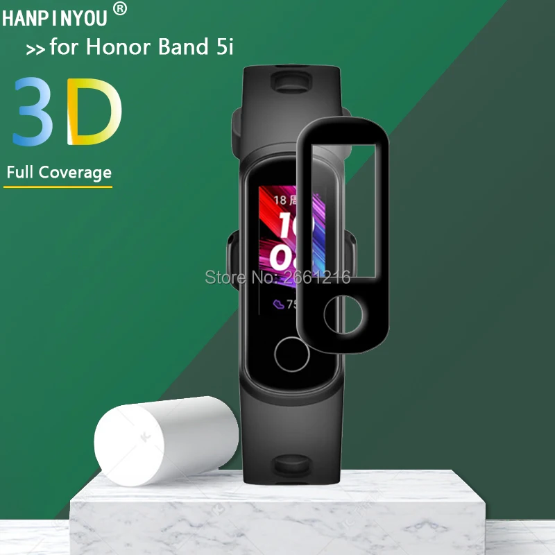 Для Honor Band 5i умный браслет на запястье 3D изогнутое покрытие полное мягкая ПЭТ