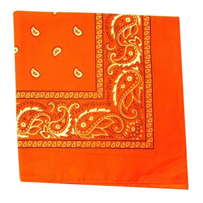 

Hip-hop Dancing Bandana Party Holiday Travel Polyester Cotton Printing Square Scarf Head Band Square Scarves Print Handkerchief