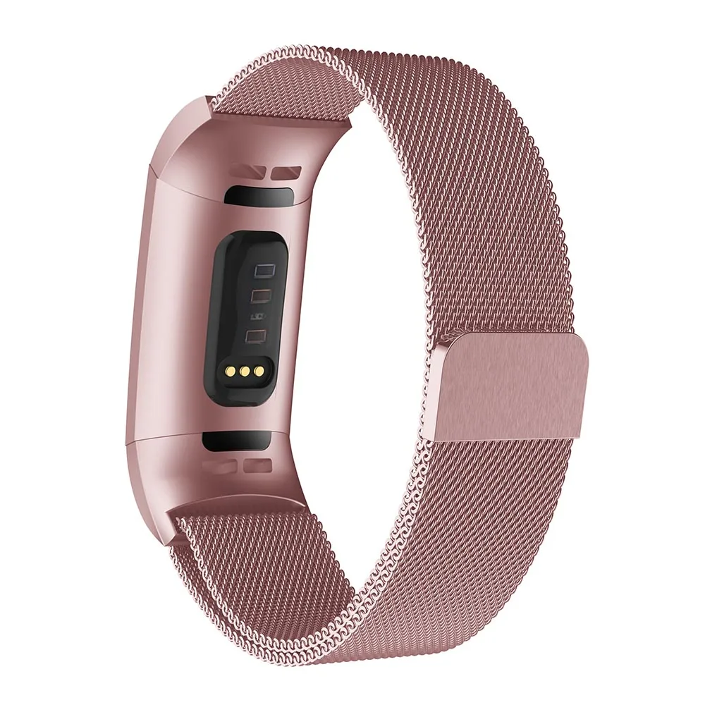 Ремешок для Fitbit Charge 4 Миланский ремешок модные часы женский браслет классический