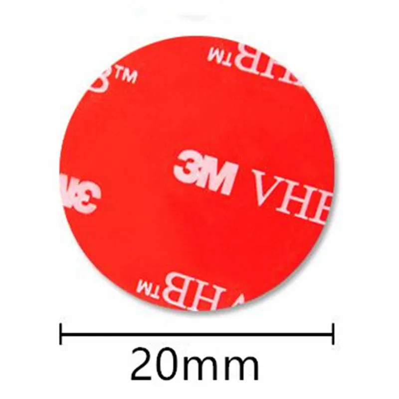 

Автомобильная Лента размером 3 м, круглая двухсторонняя наклейка 20 мм, акриловая пена, клейкая, автомобильное крепление, Внутренняя лента, товары для дома/офиса