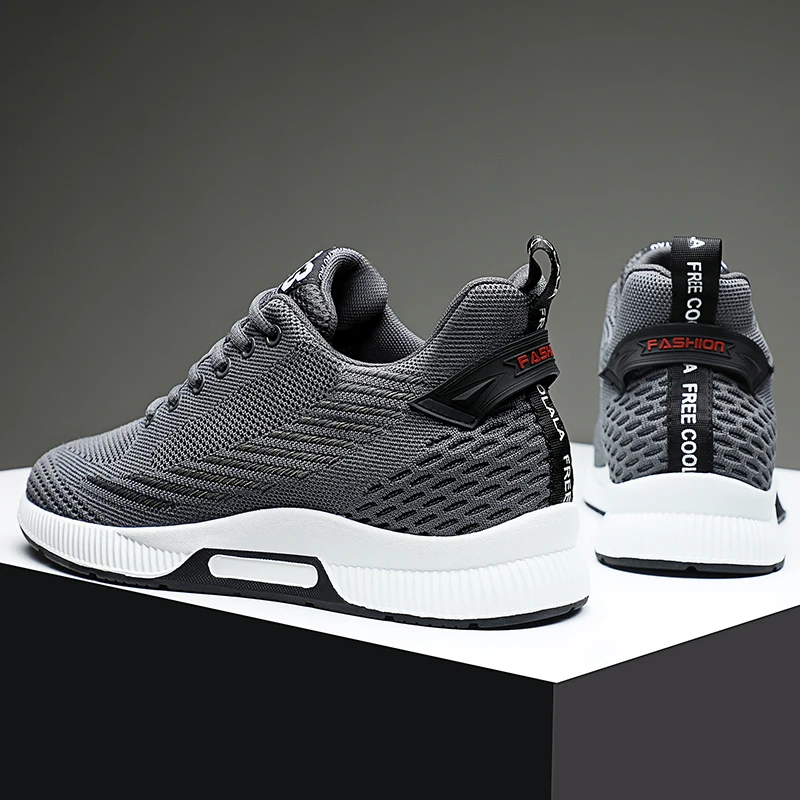 Кроссовки YEINSHAARS мужские увеличивающие рост подъемная обувь стельки 6 см