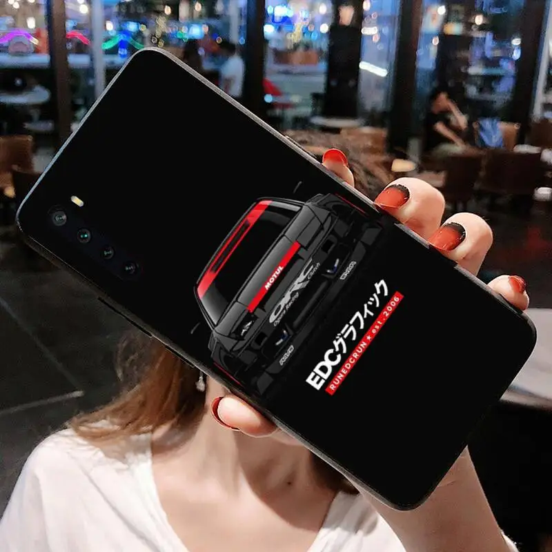 Крутой японский JDM спортивный автомобиль комикс чехол для телефона Xiaomi Mi Note 10 Lite 9T