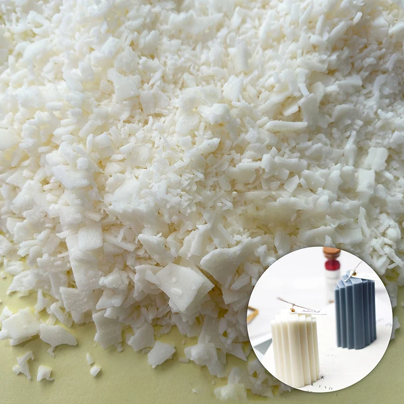 

0.5/1KG Natural Soy Wax Candle Raw Material Handcraft Wax Candle Making Supplies DIY Candle Making Sealing Wax Accessories