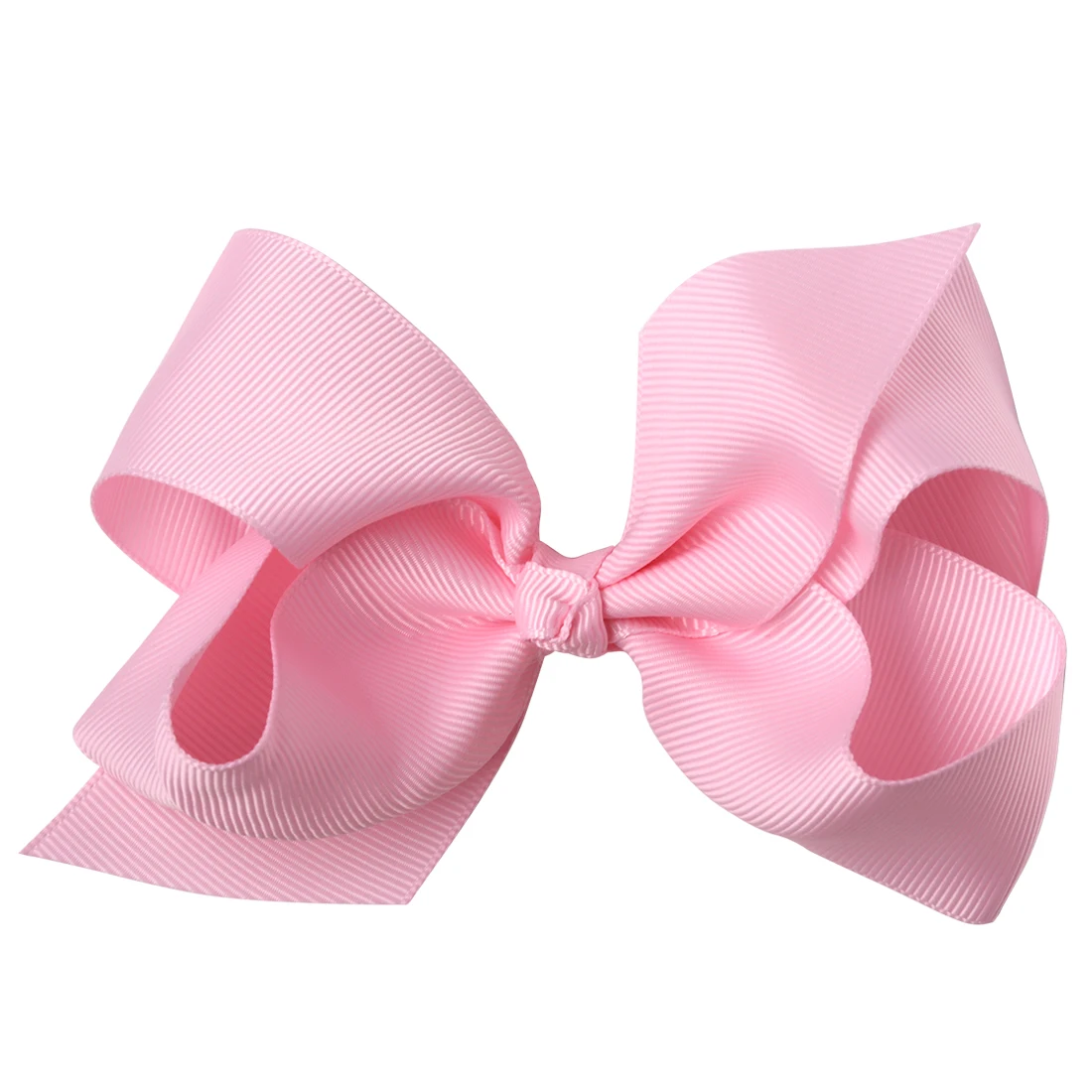 Новый 25 цветов 4 дюйма корсажная лента Бутик ленты для волос луки с зажимом детей