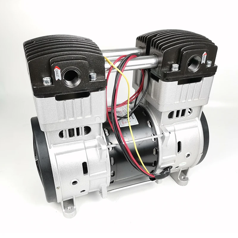 HYW-1200 AC110/220 v 1200w Мощный безмасляный поршневой компрессор, насос с 200л/мин вакуумный поток