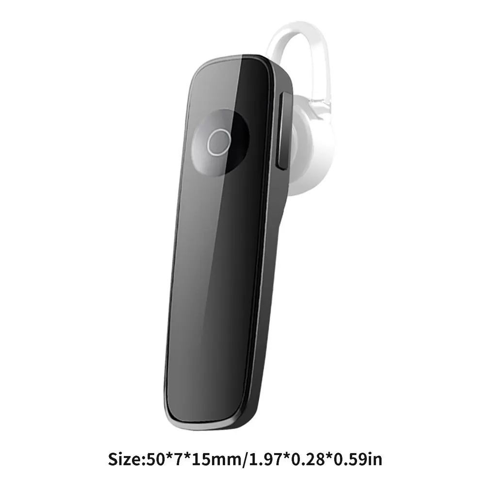 m165 wireless bluetooth earphone in ear single mini earbud hands free call stereo music headset with microphone for smart phones free global shipping