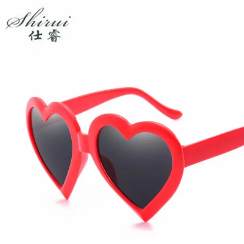 

Heart Sunglasses Women brand designer Cat Eye Sun Glasses Retro Love Heart Shaped Glasses Ladies Shopping Sunglass UV400 #SR098