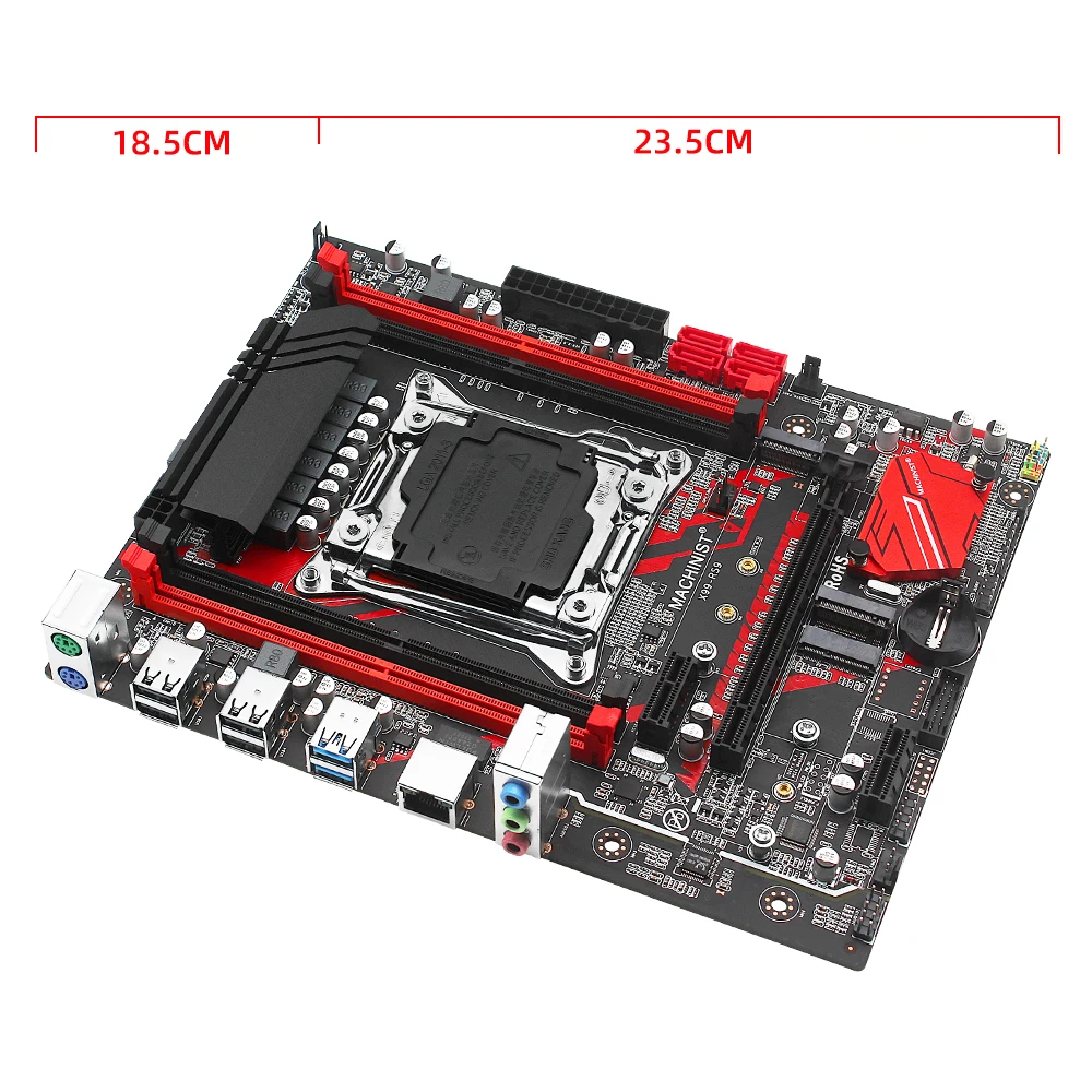machinist x99 motherboard lga 2011 3 kit with xeon e5 2650 v3 cpu processor 16g116 ddr4 ecc ram memory m 2 nvme m atx rs9 free global shipping
