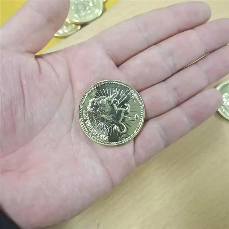 Джон уик Косплей монета собирает золотые монеты Keanu Charles Reeves Hotel Du Континентальный