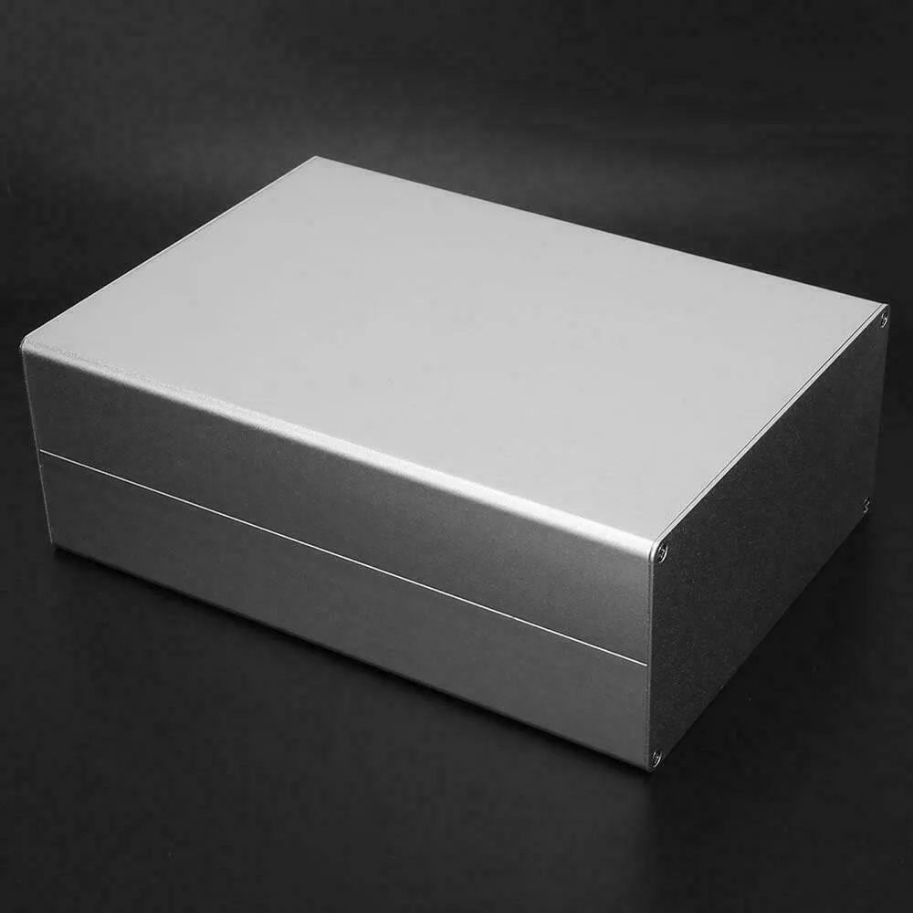 

Aluminum Project Box With Screw Baffle Extruded Aluminum Box Enclosure Case Project Box DIY 80*160*220mm