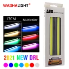 2 шт.компл., высококачественные дневные ходовые огни COB 17 см, автомобильные Внешние декоративные огни, автомобильная водонепроницаемая светодиодная лента для стайлинга автомобилей