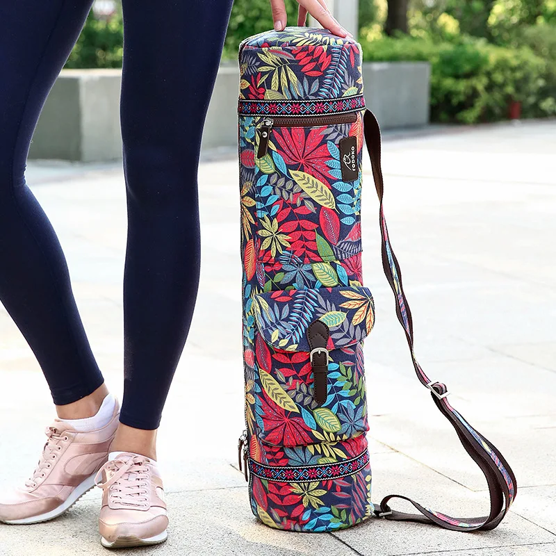 Fitness Yoga Mat Bag Yoga Pad Carpet Matress for Women Gym Bags Shoulder Crossbody Training Bag Bag Gymtas Yoga Mat Bag XA919+WA