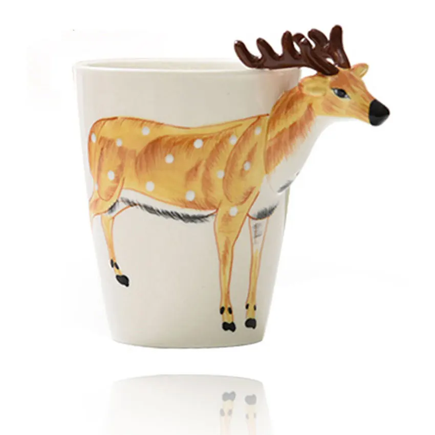 Новая 3D Керамическая кофейная чашка молочный кофе керамическая кружка детская