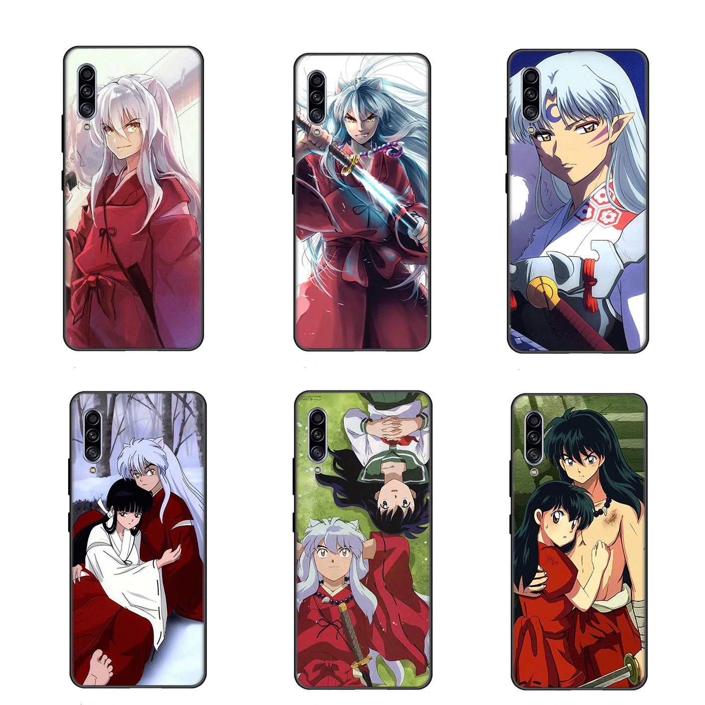 Аниме Комикс Inuyasha чехол для телефона Samsung Galaxy A3 A5 2017 A6 Plus A7 A8 A9 J6 J4 J8 2018 A2 Core J7 Duo |