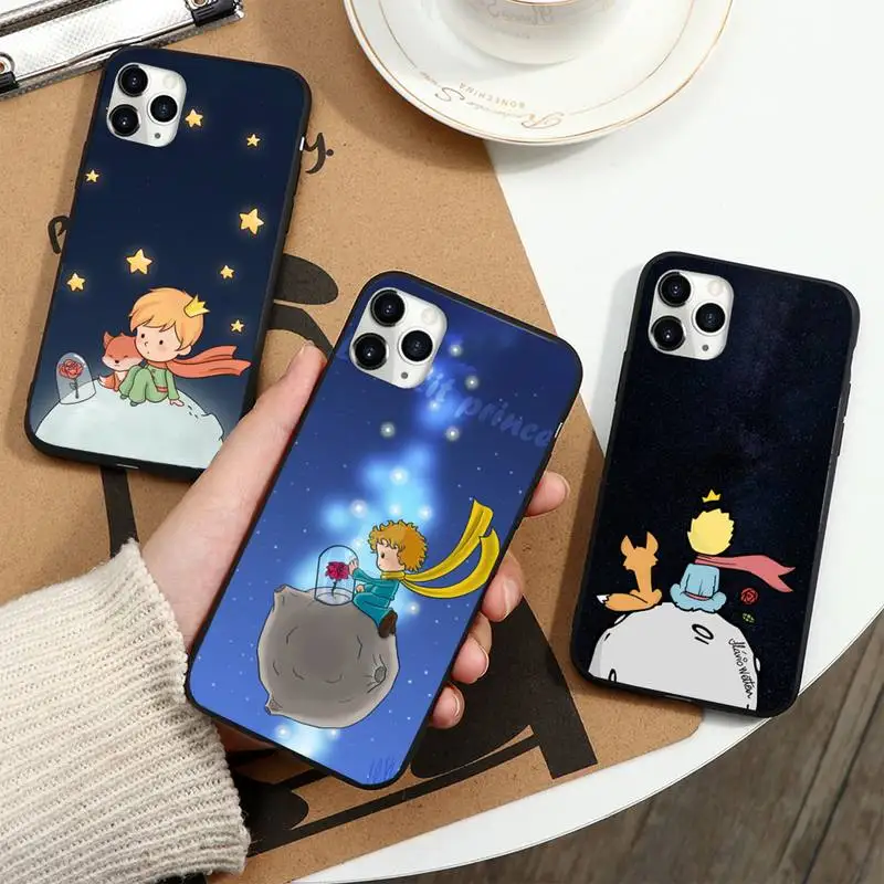 

The Little Prince French cartoon Phone Case for iPhone 11 12 pro XS MAX 8 7 6 6S Plus X 5S SE 2020 XR mini