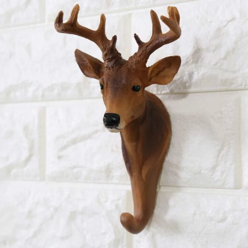 

Multi-Purpose Creative Animal Series Wall Decor Hook Wall Door Hook Hanger Bag Keys Holder Decorative Hook Home Decoration WJ817