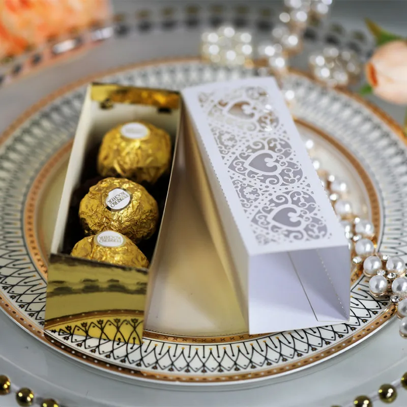 100 шт. подарочные коробки для конфет драже кексов шоколадных тортов|Подарочные